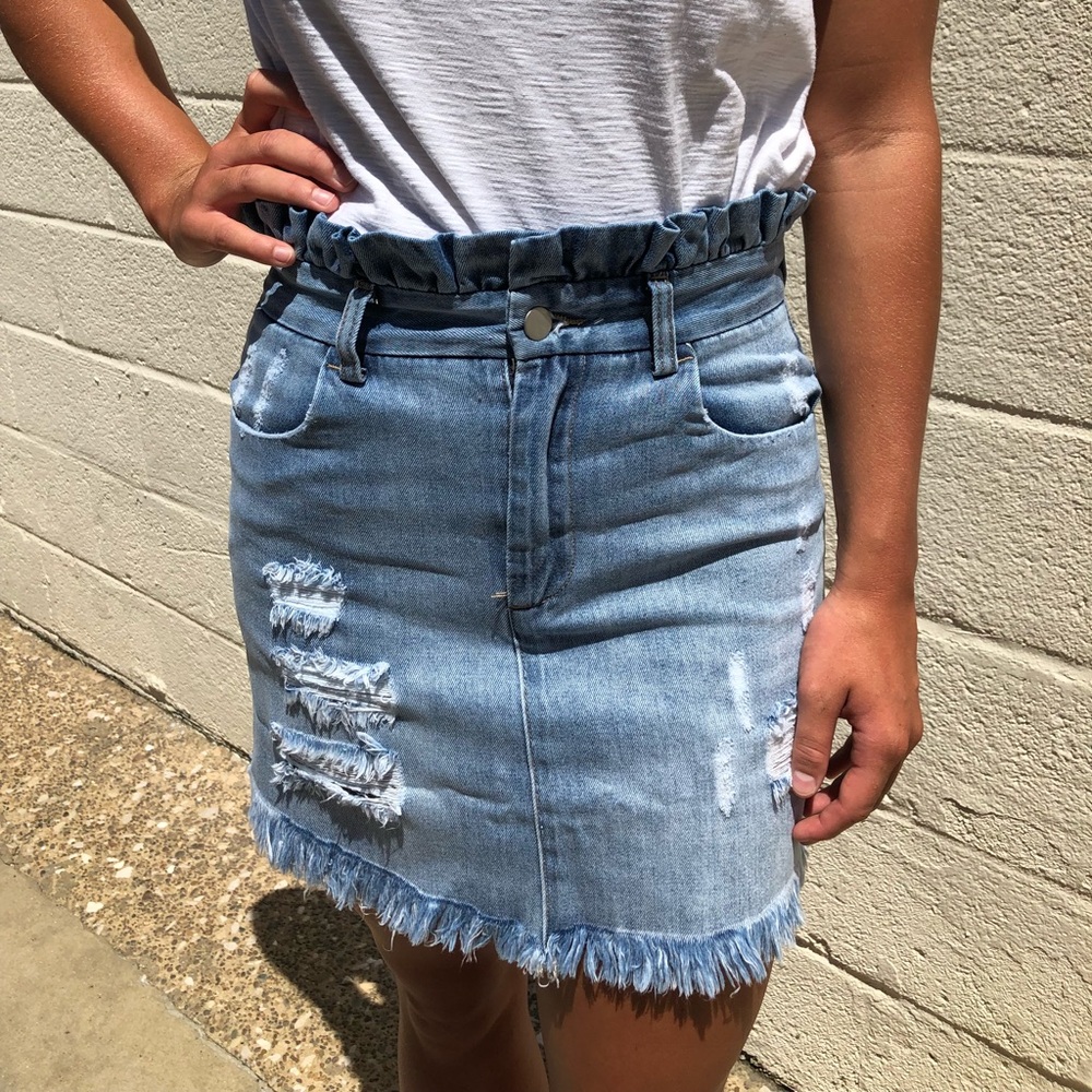 Jean skirt